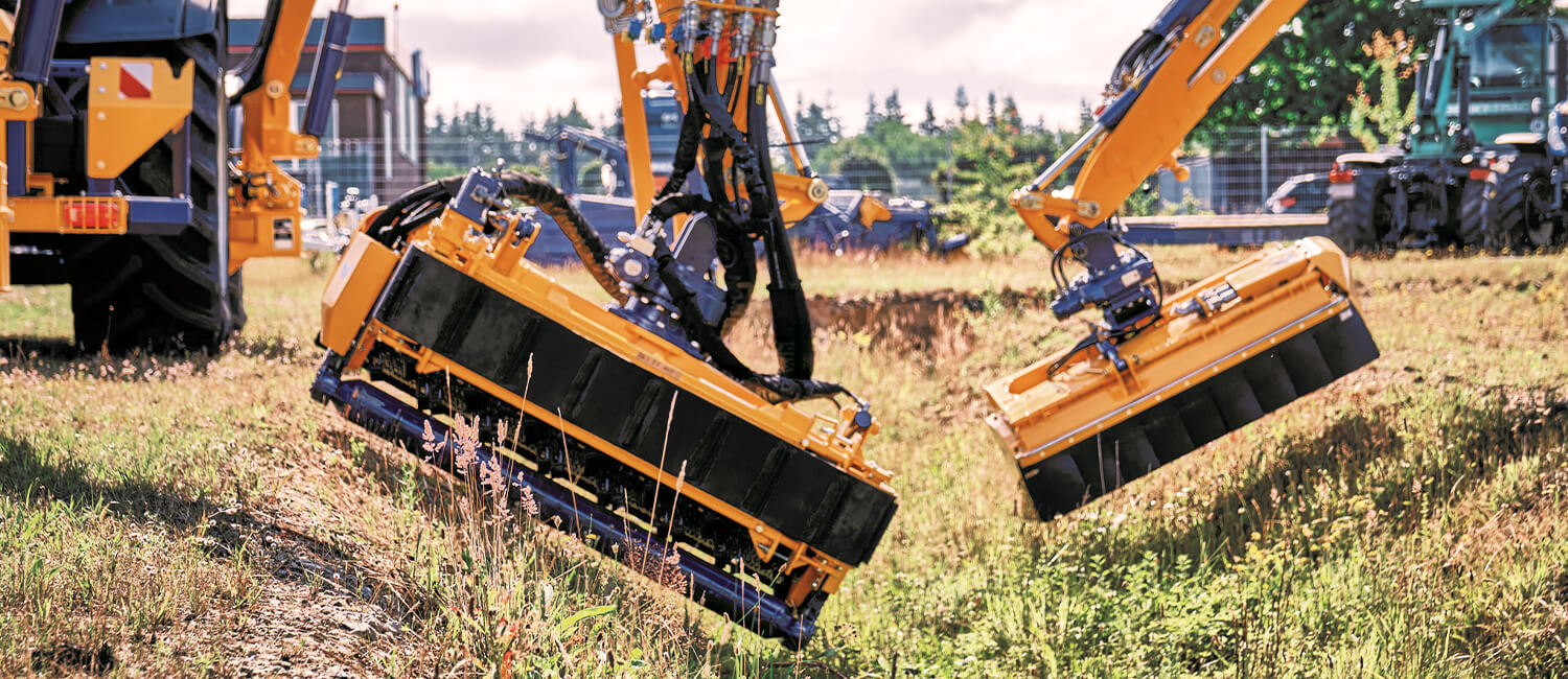 Berky Arbeitsgeräte an Landmaschine