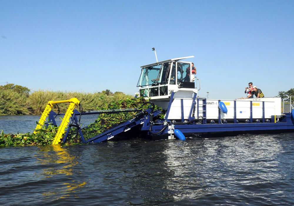 Berky Boot im Einsatz auf dem Wasser