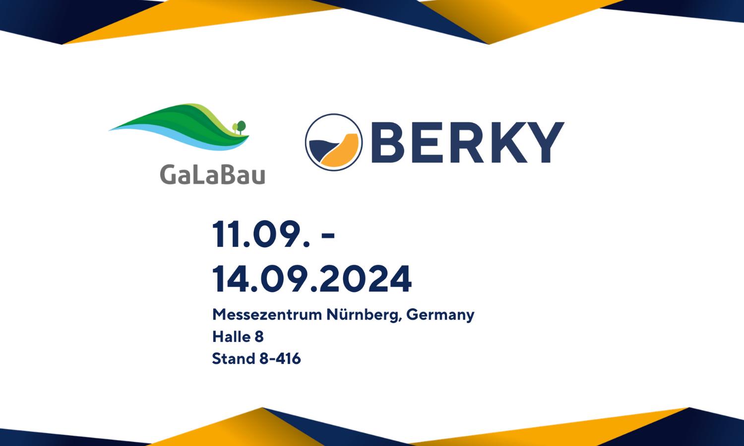 BERKY auf der GaLaBau 2024